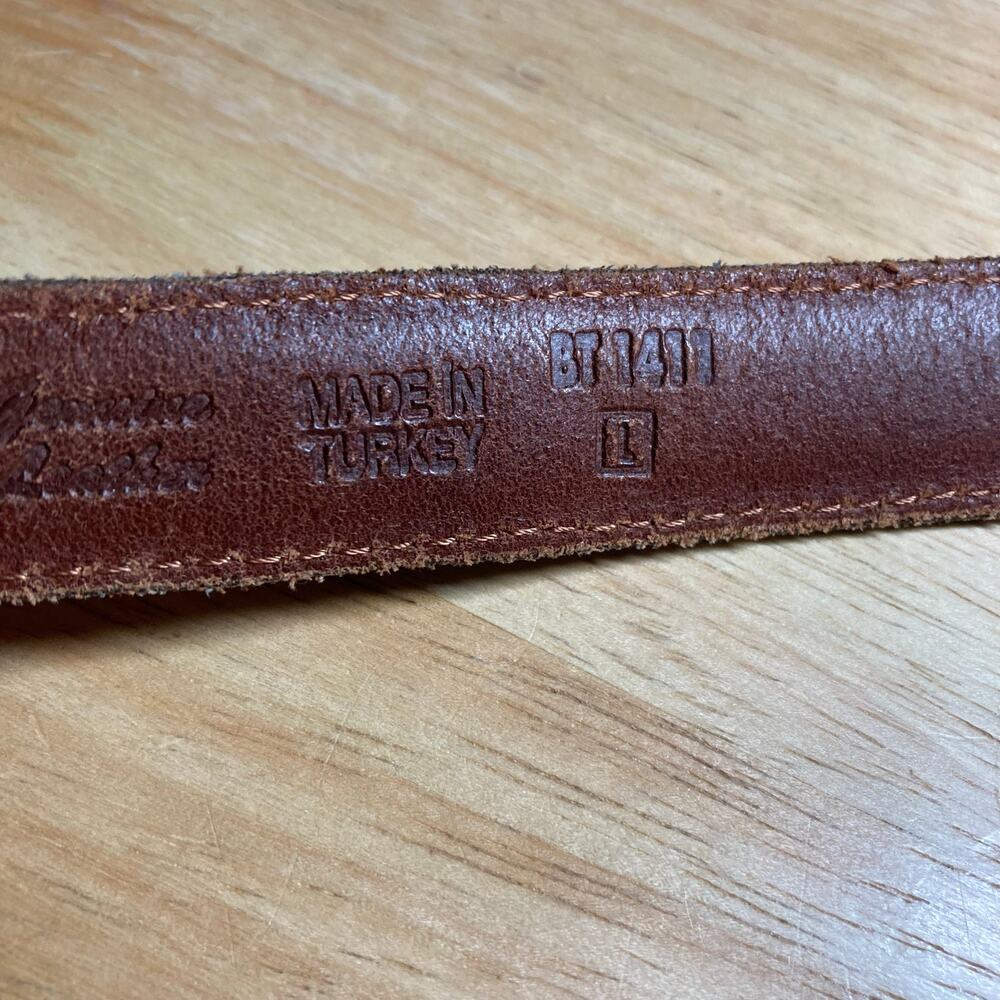 Fossil Large Multi Color Leather Belt Style Bt 14… - image 8